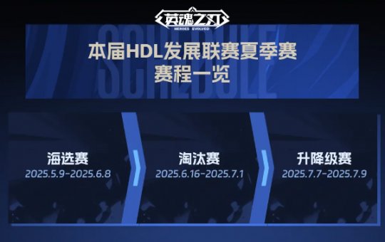 《英魂之刃》2025HDL發展聯賽夏季賽海選階段開啟，二百萬點券等你瓜分！ __《英魂之刃》2025HDL發展聯賽夏季賽海選階段開啟，二百萬點券等你瓜分！